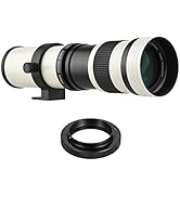 Amazon.com : Andoer Camera MF Super Telephoto Zoom Lens F/8.3-16